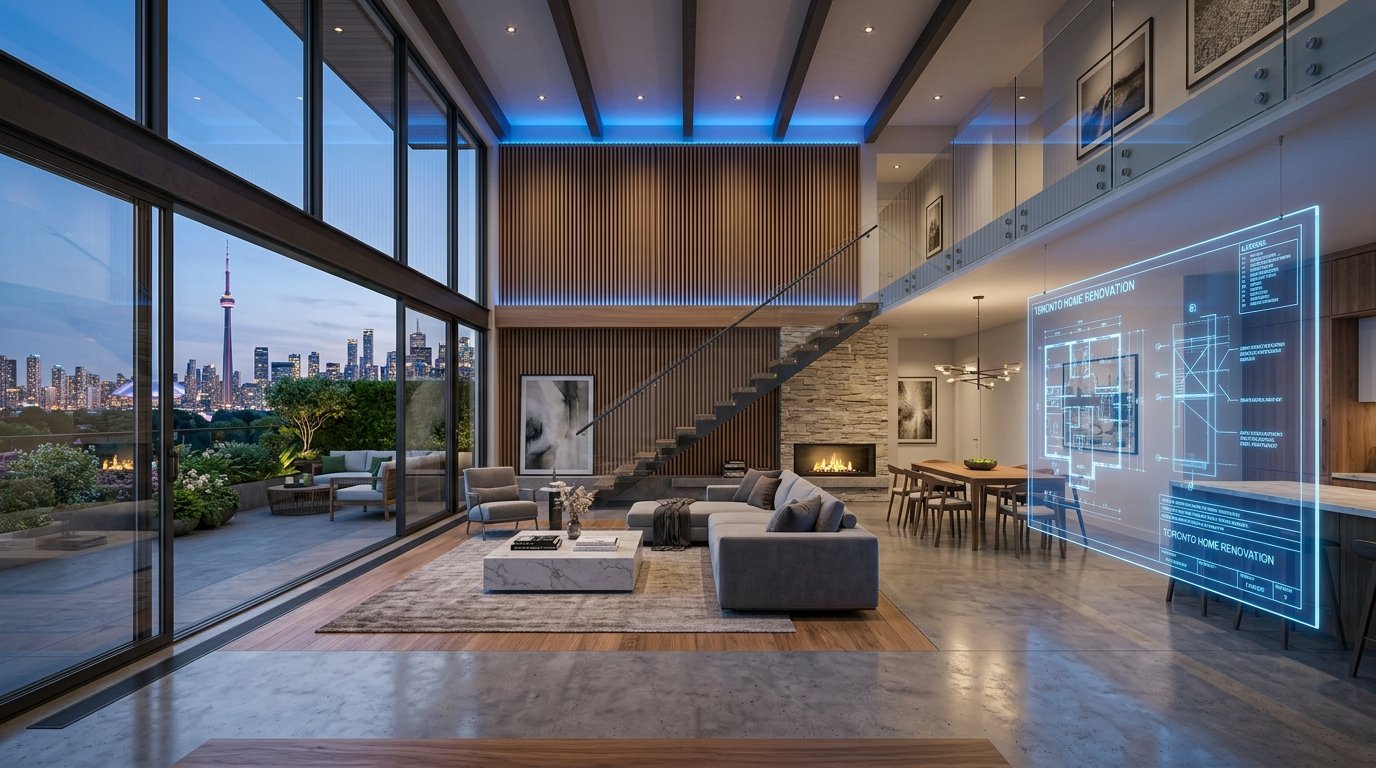 Modern 3D Luxury Home Renovation Visualization Oshawa Toronto